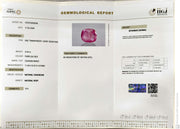4.78/CT Natural Old Burma Ruby with IIGJ Govt. Lab Certificate-15737S204509